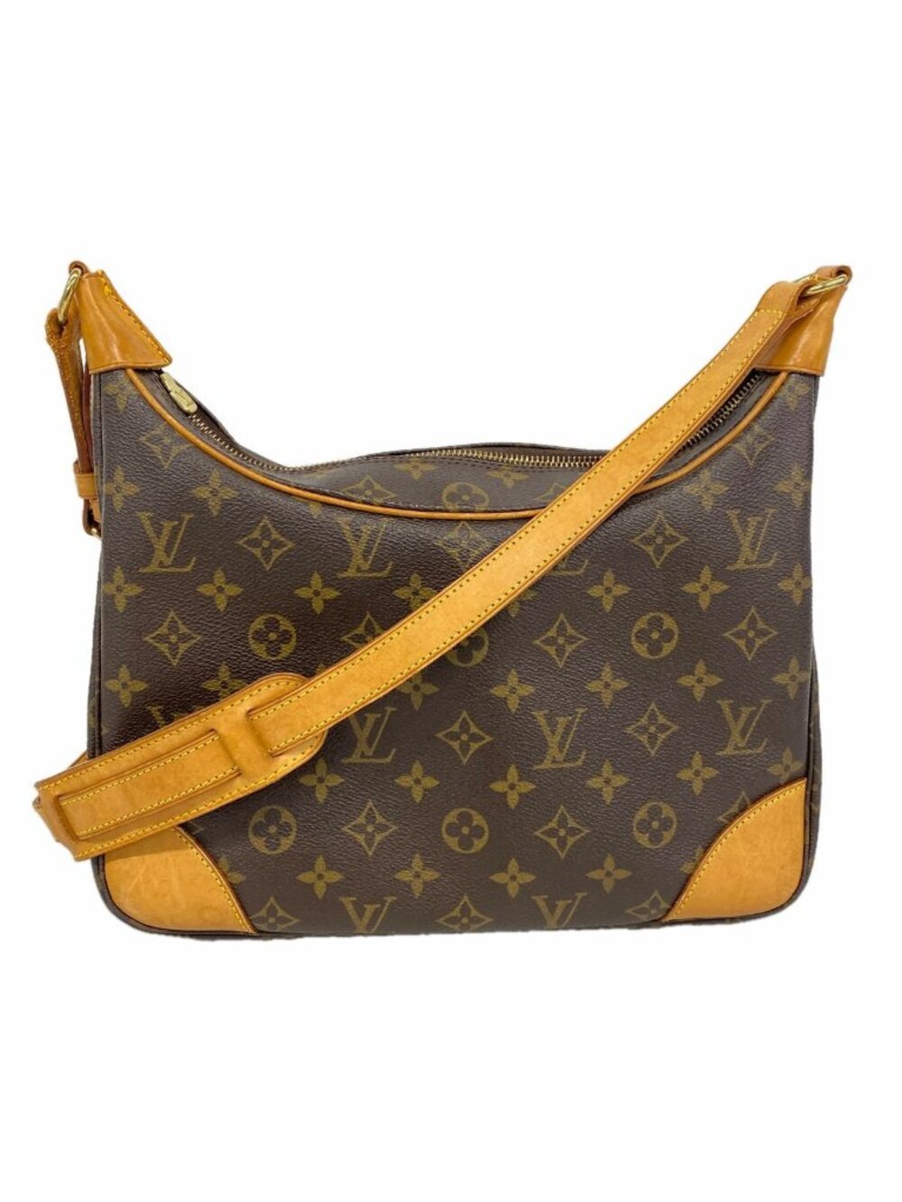 Louis Vuitton Shoulder Bag Monogram Boulogne 30 Brown